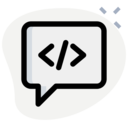 seo and web,digital,script,development,html,chat option,brackets,embedded,balloon speech